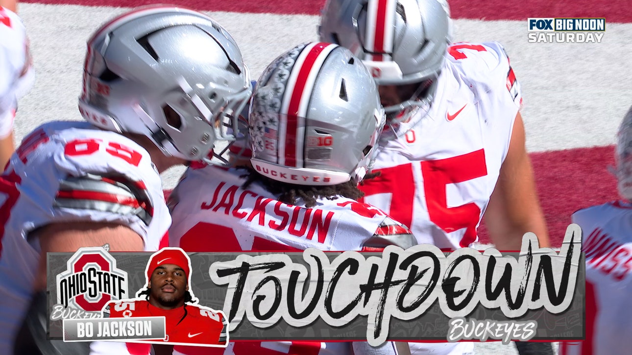 Julian Sayin connects with Bo Jackson for two-yard TD on 4th down to give Ohio State lead vs Indiana