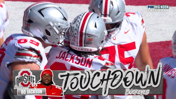 Julian Sayin connects with Bo Jackson for two-yard TD on 4th down to give Ohio State lead vs Indiana
