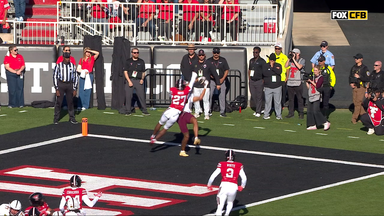 Arizona State's Mikey Keene finds Reed Harris for a 3rd quarter TD vs Texas Tech