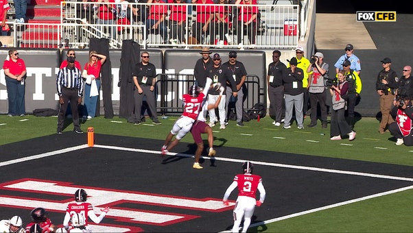 Arizona State's Mikey Keene finds Reed Harris for a 3rd quarter TD vs Texas Tech
