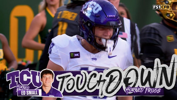 Jaden Craig finds Ed Small for 25-Yard TD, giving TCU lead over Baylor