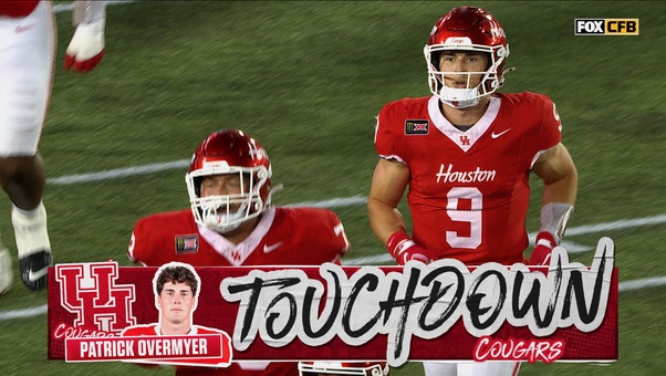 Conner Weigman finds Patrick Overmyer for two-yard TD, giving Houston lead over Oklahoma State