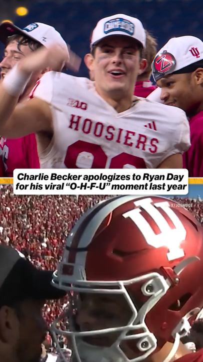 Charlie Becker made sure to find Ryan Day after the game to clear the air