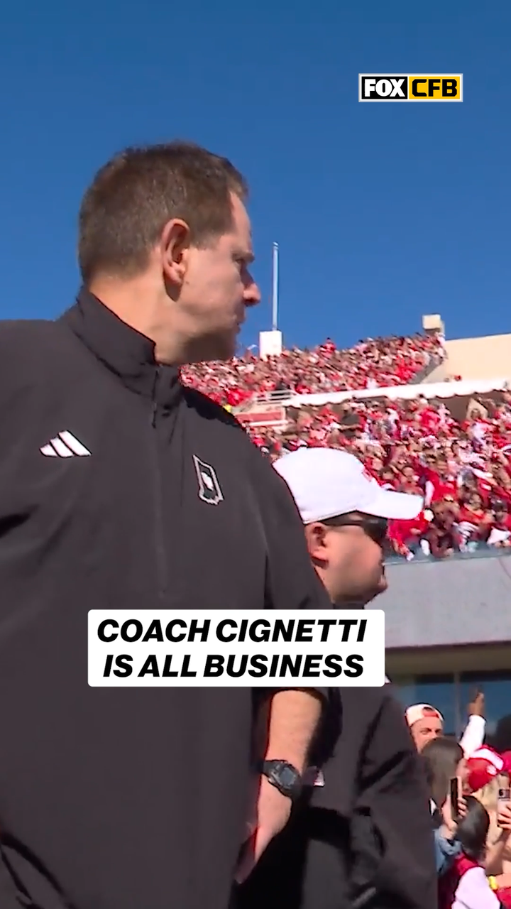 Only business with Coach Cignetti!