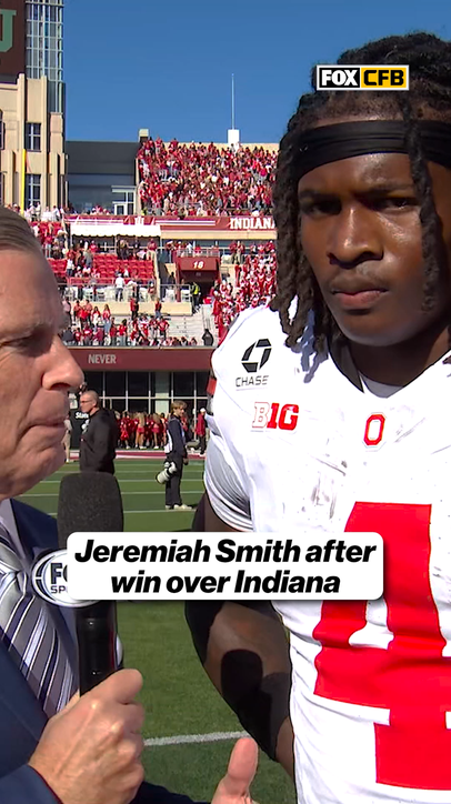Jeremiah Smith after win over Indiana