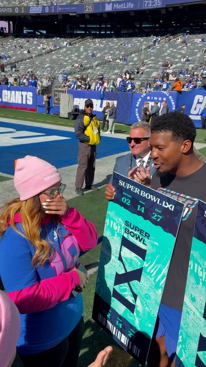 Jameis Winston surprises breast cancer survivor with Super Bowl tickets