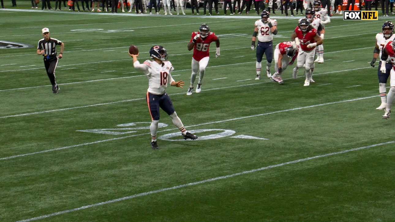 Caleb Williams finds Colston Loveland for 14-yard TD, giving Bears early lead over Falcons | NFL Highlights