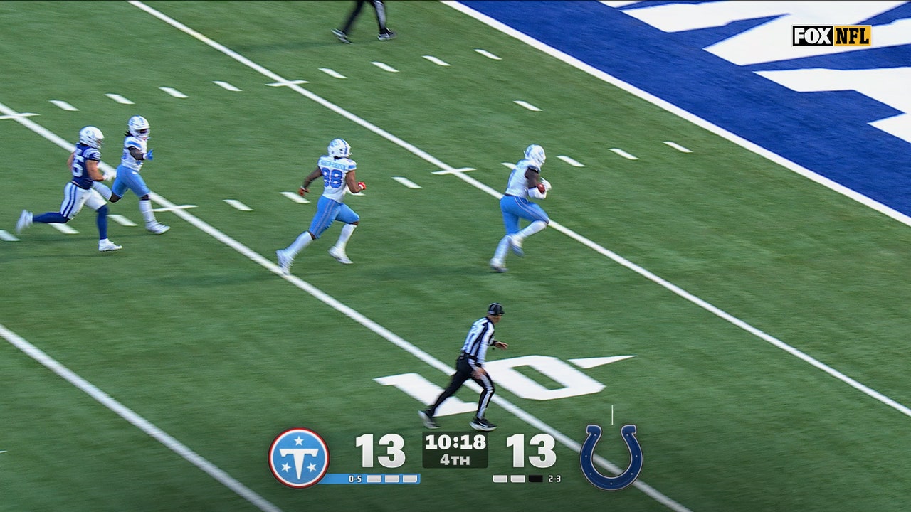 Titans BLOCK Colts' Punt & Return It for a TD to Take 20-13 Lead Over Indianapolis!