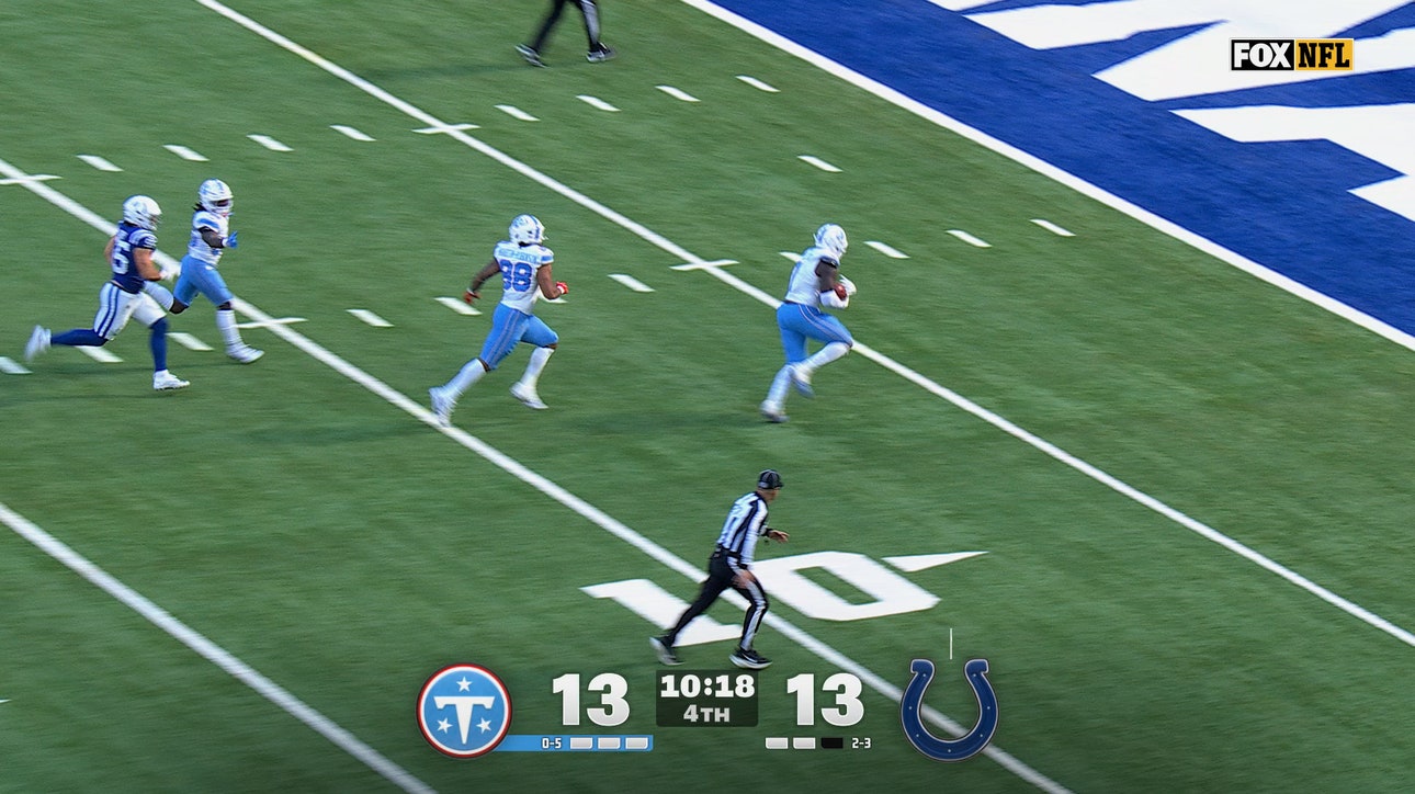 Titans BLOCK Colts' Punt & Return It for a TD to Take 20-13 Lead Over Indianapolis!