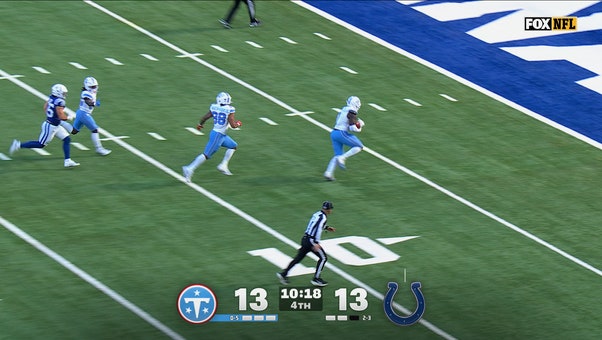 Titans BLOCK Colts' Punt & Return It for a TD to Take 20-13 Lead Over Indianapolis!