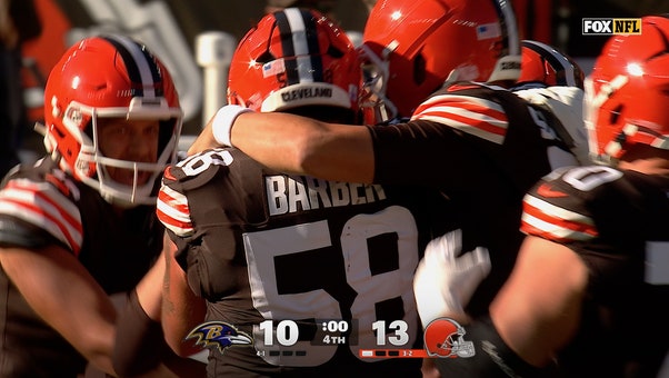 Andre Szmyt nails game-winning 37-Yard Field Goal, giving Browns win over Ravens | NFL Highlights