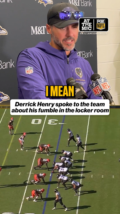 Derrick Henry took accountability following the Ravens' loss to the Browns