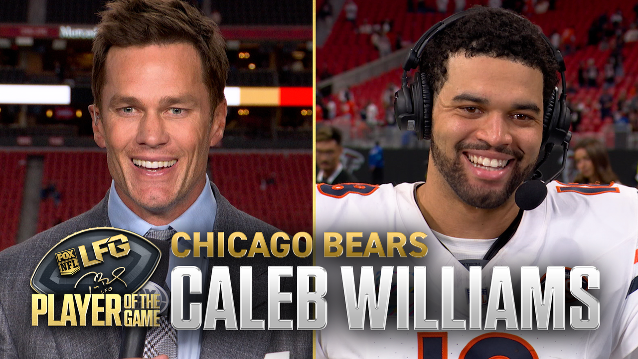 Tom Brady’s LFG Player of the Game: Bears’ Caleb Williams 🏆 Week 6