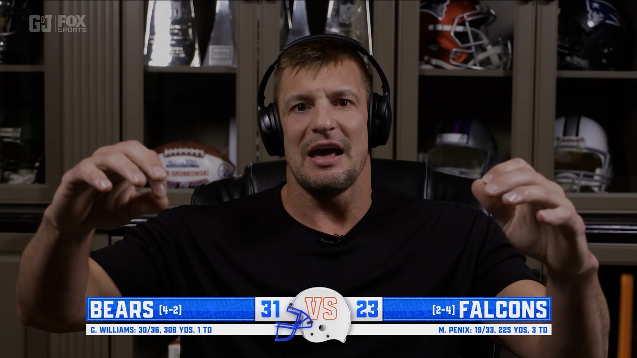 Gronk and Jules React to Caleb Williams’ Impressive Return in Win Over the Falcons