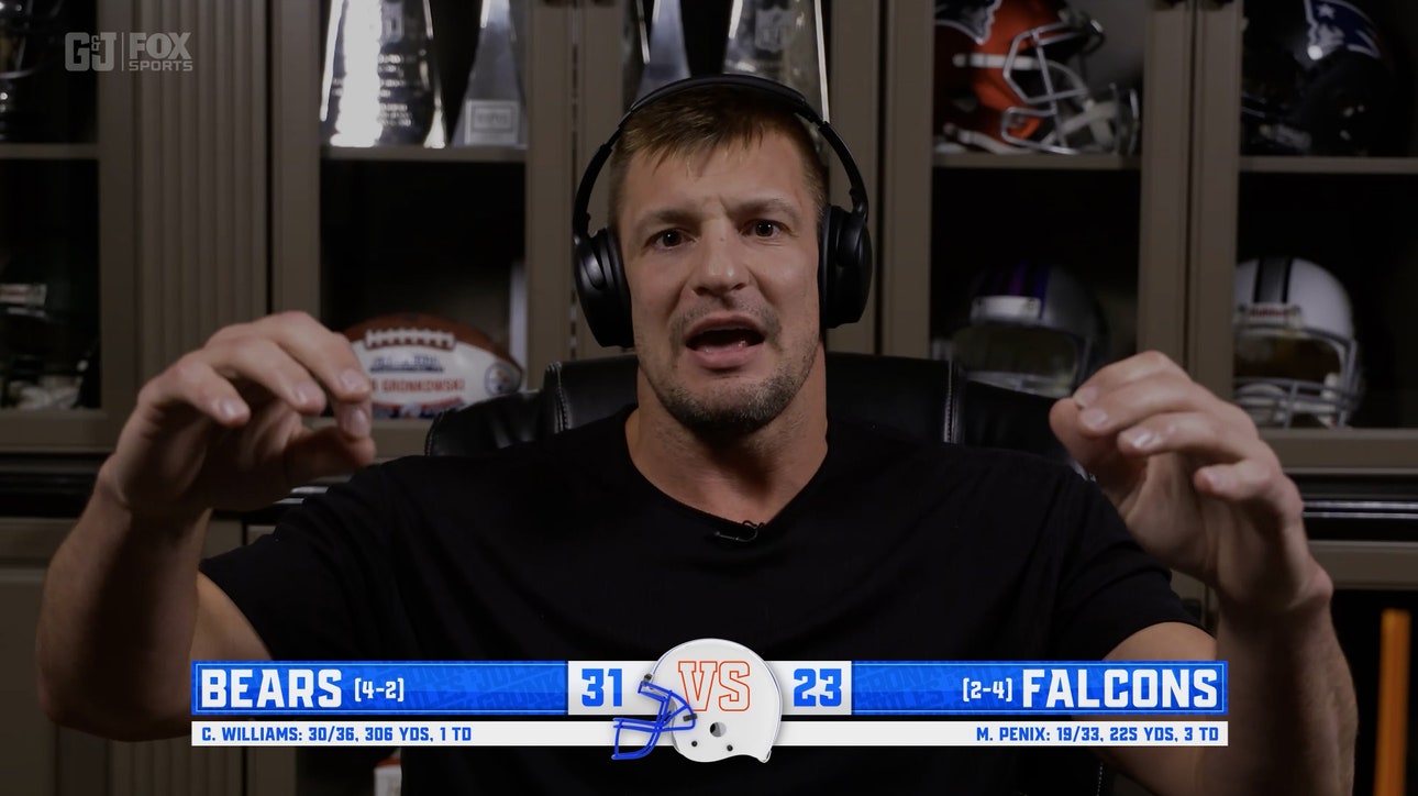 Gronk and Jules React to Caleb Williams’ Impressive Return in Win Over the Falcons