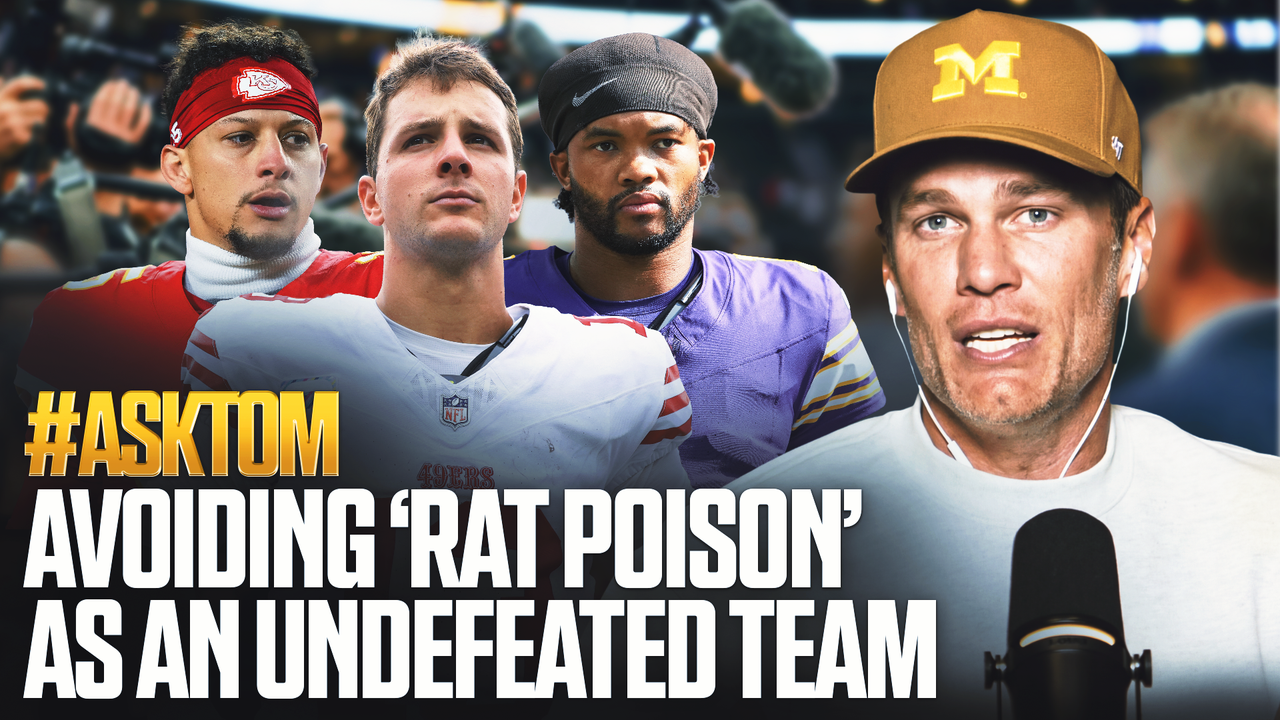 Tom Brady on Undefeated Teams Avoiding 'Rat Poison,' Cam Skattebo's Benching + Prettiest NFL Passers