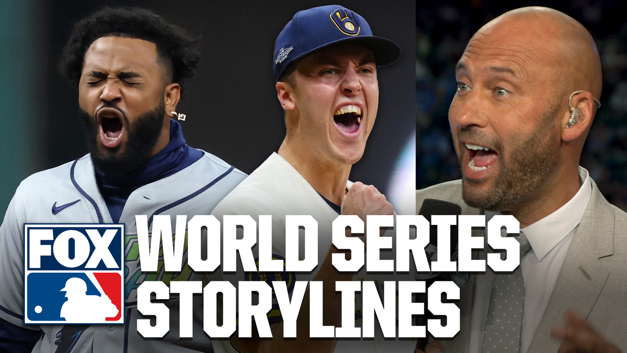 Ray vs Brewers World Series | Derek Jeter, A-Rod & Big Papi Break Down Biggest Storylines
