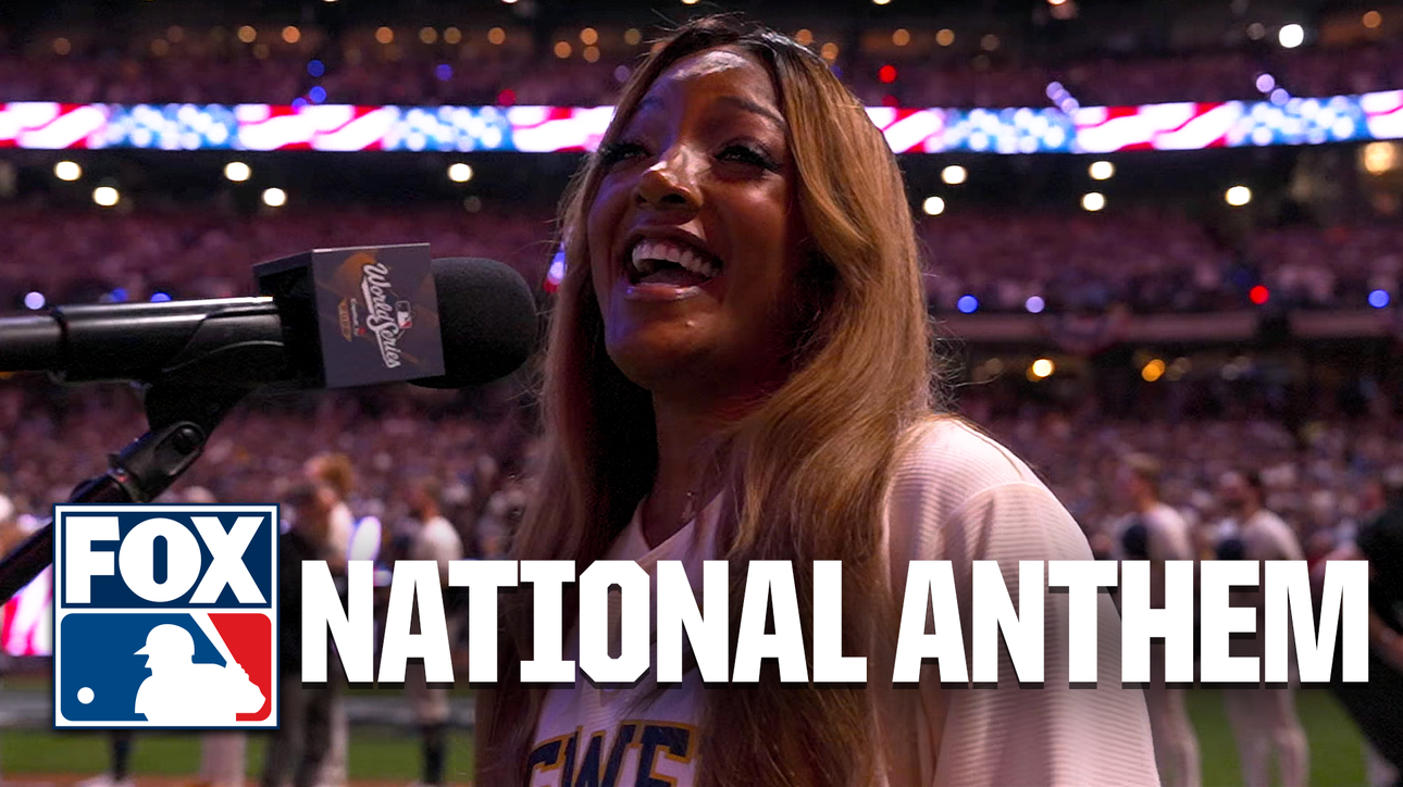 Mickey Guyton Performs National Anthem Ahead of Rays vs Brewers World Series Game 1
