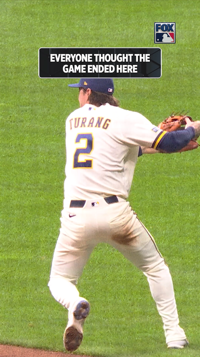 The call on the field of a double play to end Game 1 was overturned after review