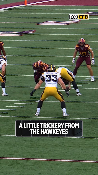 Minnesota thought it had forced a punt, but Iowa had other plans