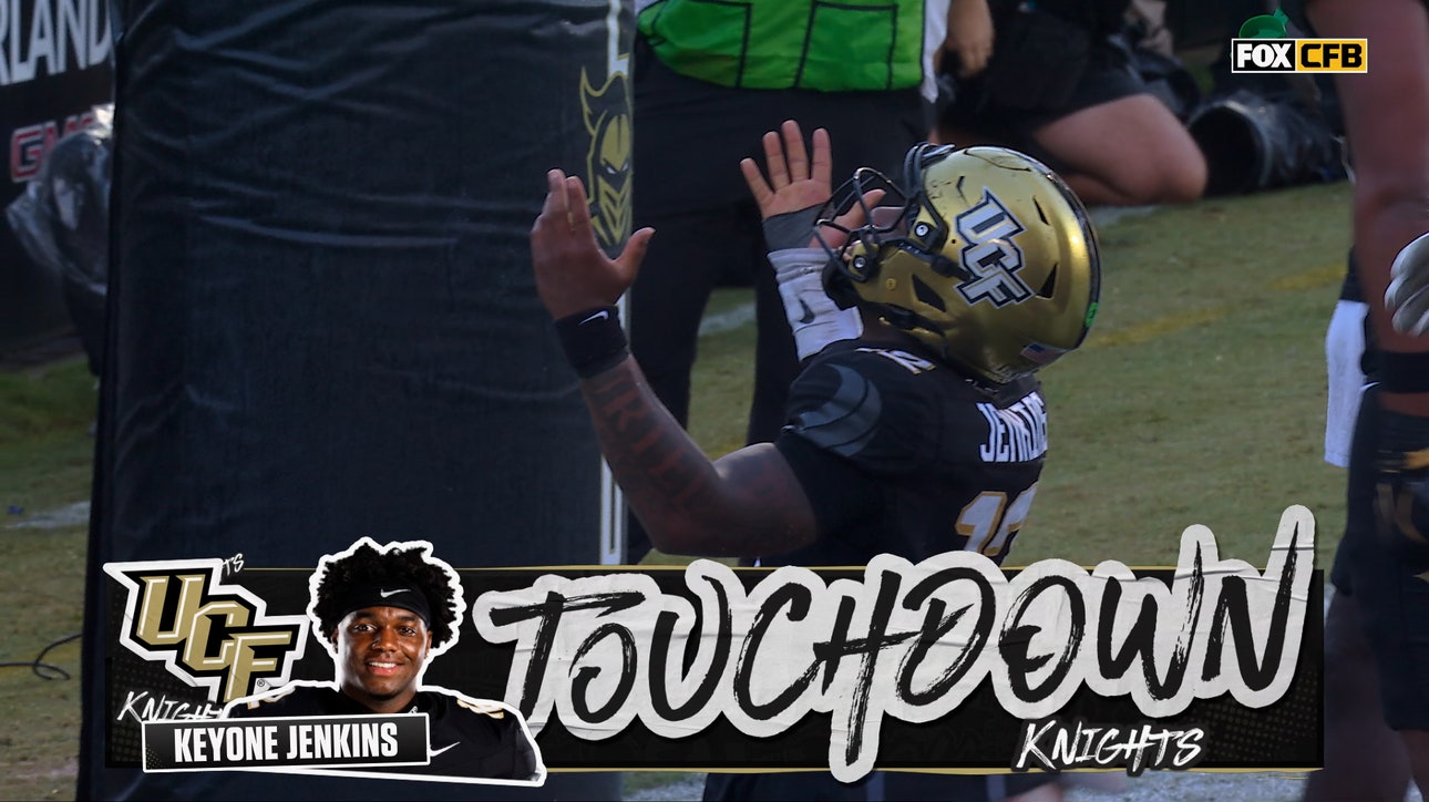 UCF's Keyone Jenkins scores on the QB keeper, retaking lead vs BYU