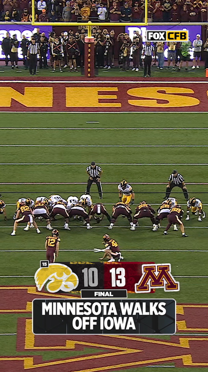 Minnesota upsets Iowa!