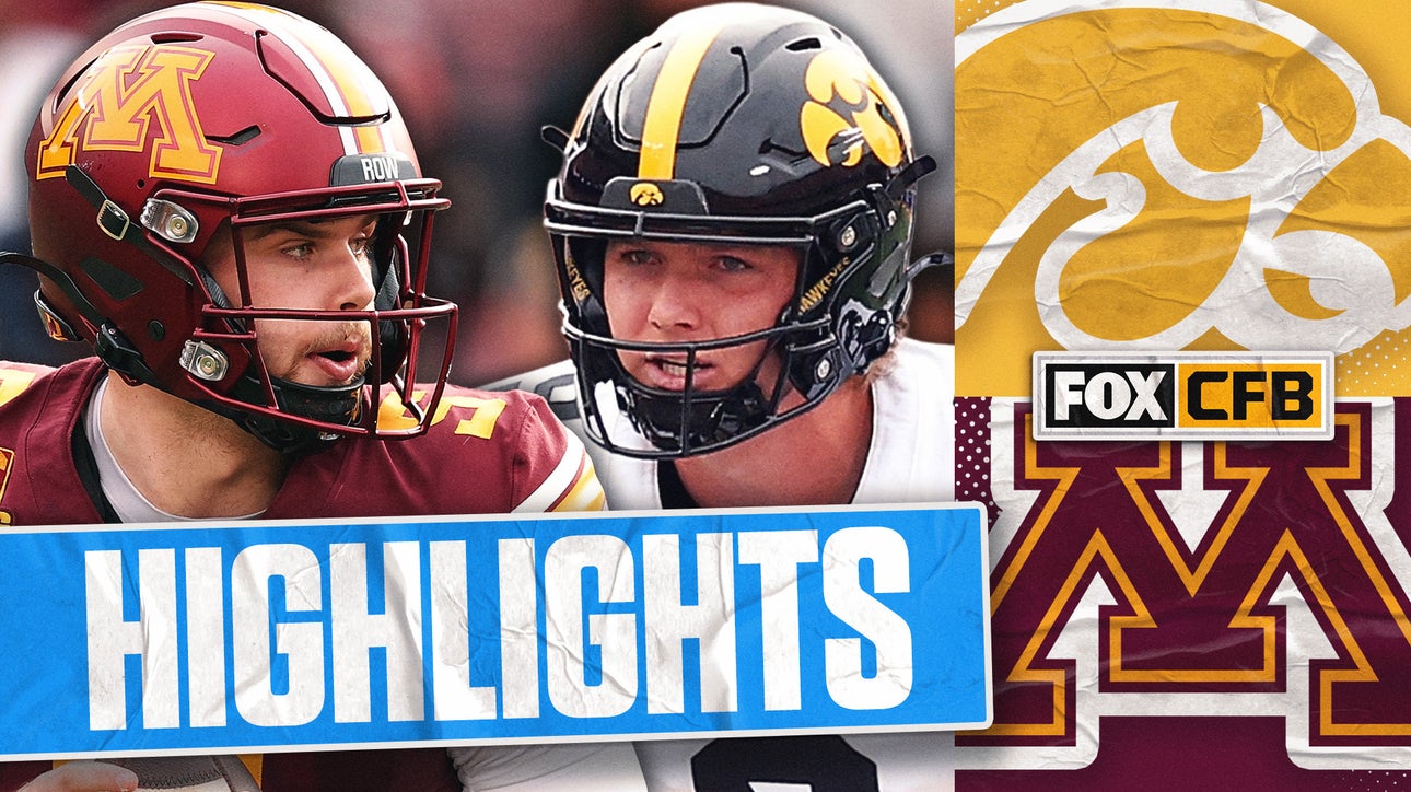 No. 15 Iowa Hawkeyes vs Minnesota Golden Gophers Highlights | FOX College Football
