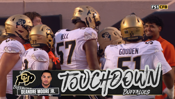Isaac Wilson connects with DeAndre Moore Jr. for 15-yard TD, giving Colorado lead over Oklahoma State