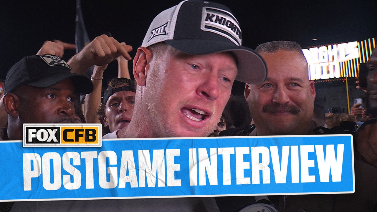 UCF Head Coach Scott Frost on the Knights HUGE UPSET win over No. 2 BYU