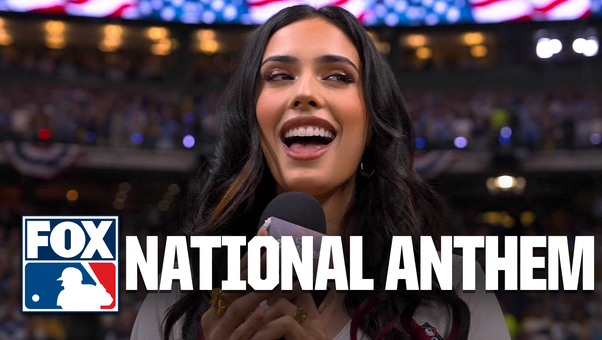 Kylie Cantrall performs National Anthem ahead of Rays vs Brewers World Series Game 2