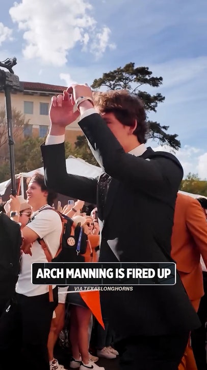 Arch Manning is bringing the energy before a huge SEC showdown against Ole Miss