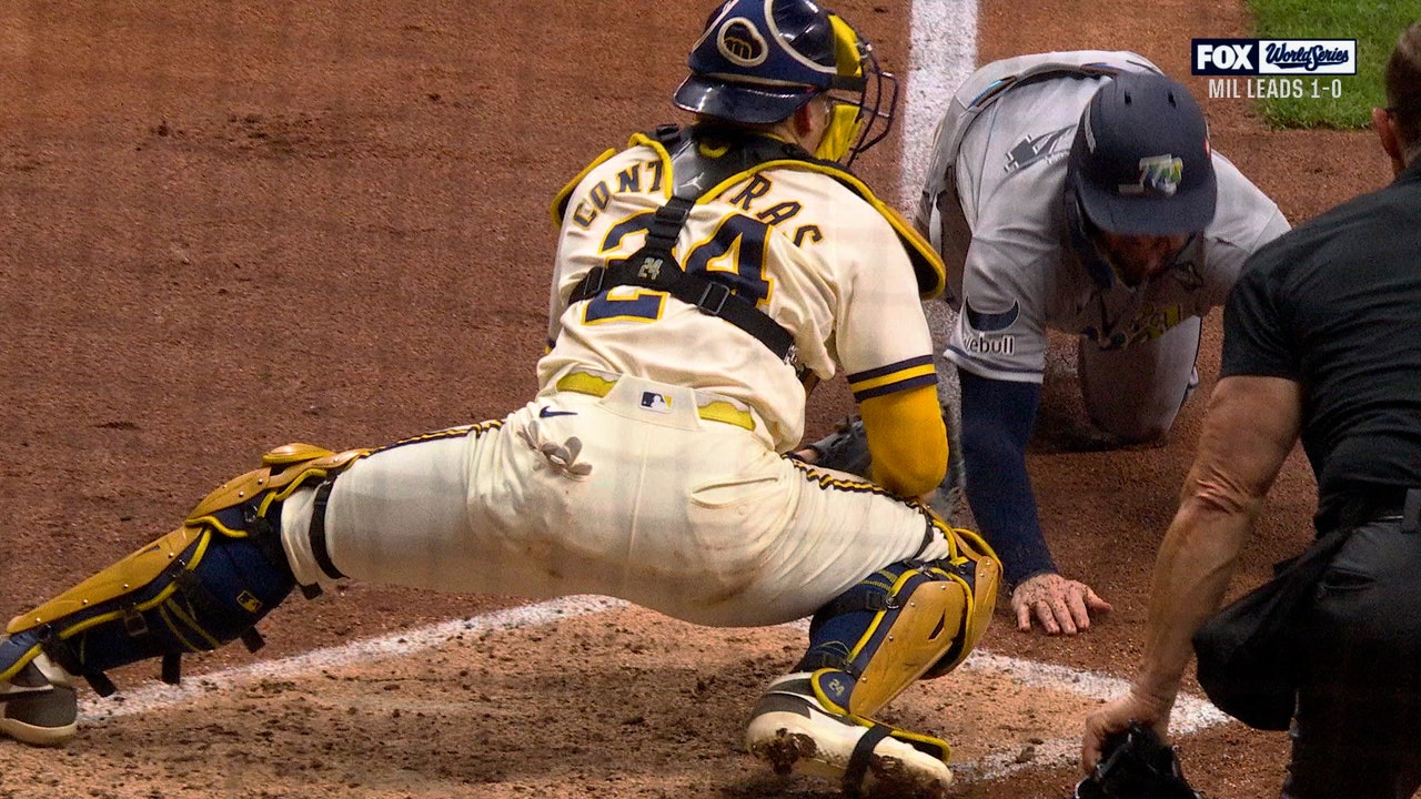 Brewers' Jackson Chourio FIRES Home to Throw Out Liam Hicks, Preventing Rays from Extending Lead