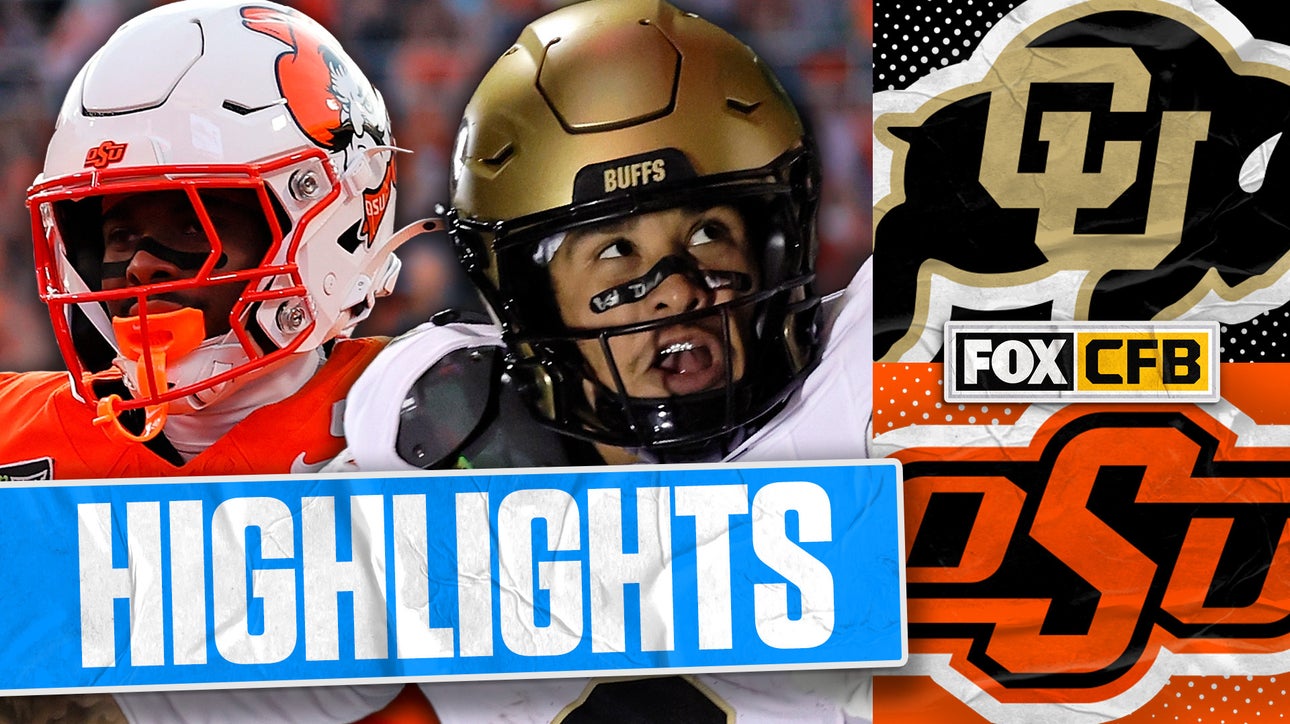 Colorado Buffaloes vs Oklahoma State Cowboys Highlights | FOX College Football