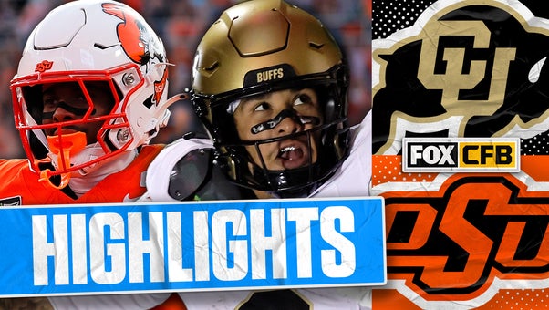 Colorado Buffaloes vs Oklahoma State Cowboys Highlights | FOX College Football