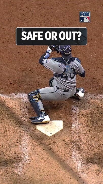 Was he safe or was he out?