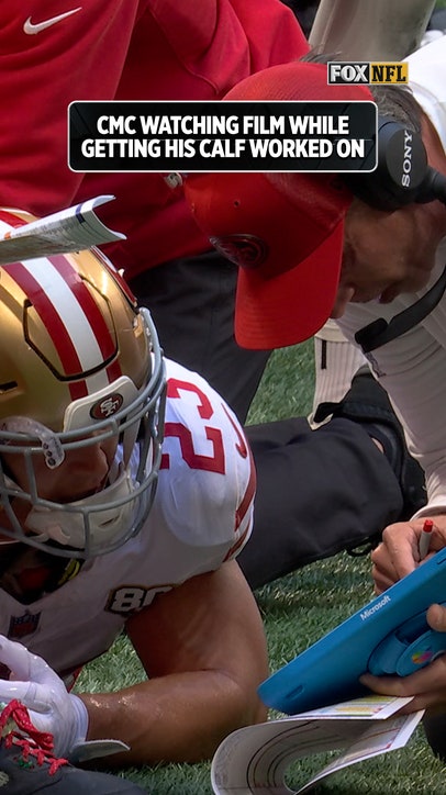 Work doesn't stop for Christian McCaffrey