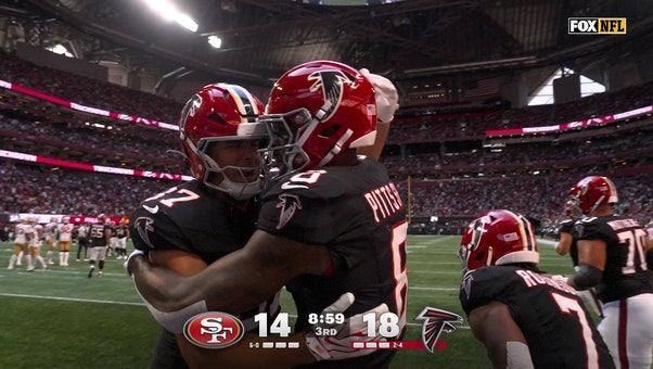 Michael Penix Jr. finds Kyle Pitts for five-yard TD, giving Falcons lead over 49ers | NFL Highlights