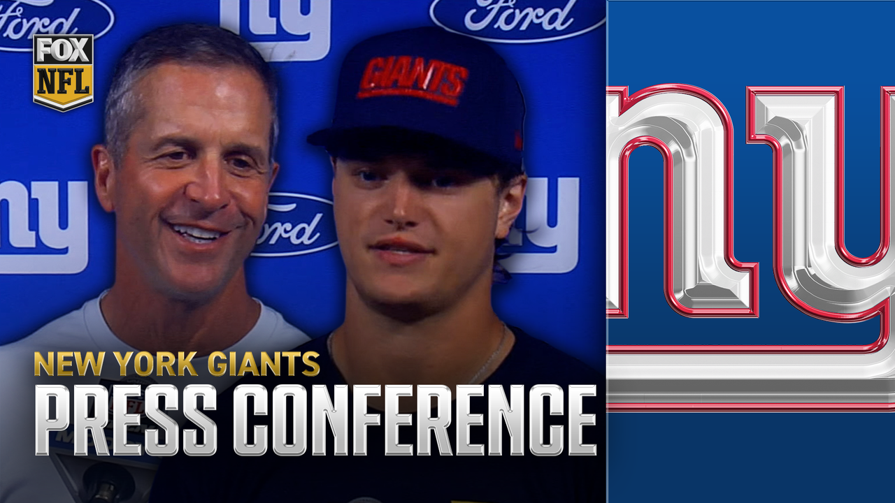 Giants’ John Harbaugh & J.J. McCarthy react to their gritty OT win over the Texans