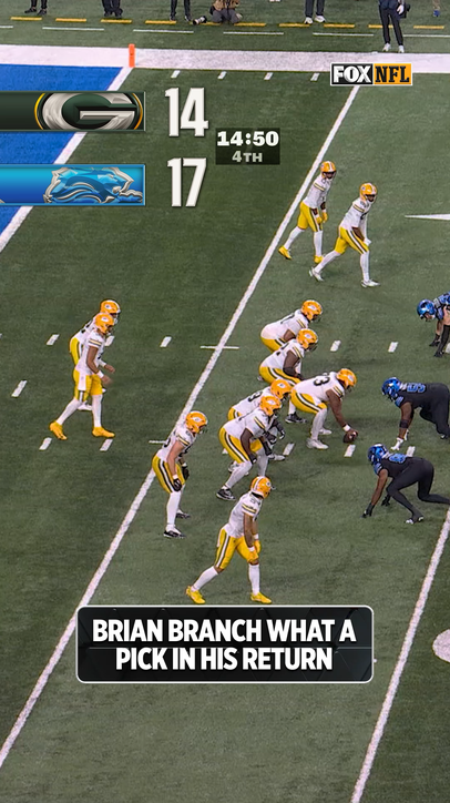 Brian Branch what a pick in his return