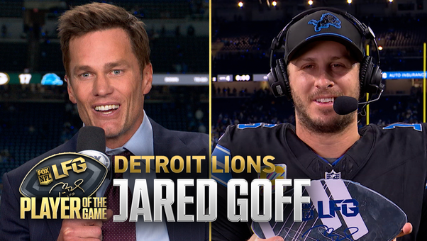 Tom Brady’s LFG Player of the Game: Lions’ Jared Goff | Week 7 DIGITAL EXCLUSIVE