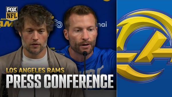 Rams HC Sean McVay Reacts to Bounce-Back Win Over Raiders, Matthew Stafford Talks Breaking TD Record
