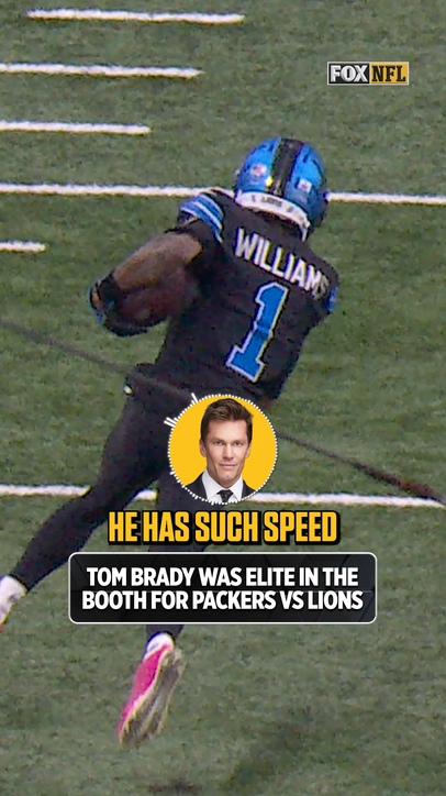 Brady was elite in the booth for Packers v Lions