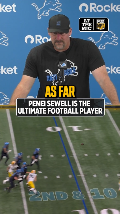 Penei Sewell can do it all for the Lions offense