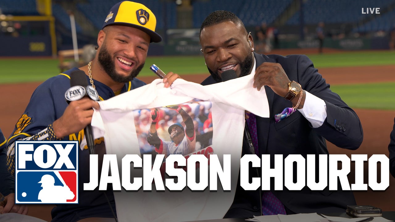 Brewers' Jackson Chourio Reacts to DOMINANT Win, Taking a 3-0 Series Lead Over Rays