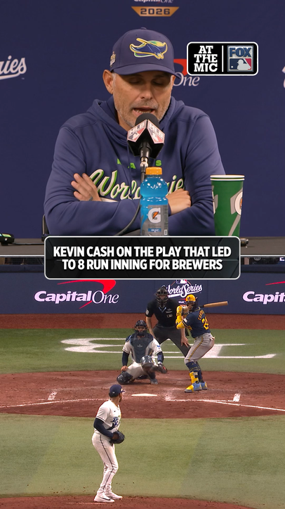 Kevin Cash on the play that led to the inning