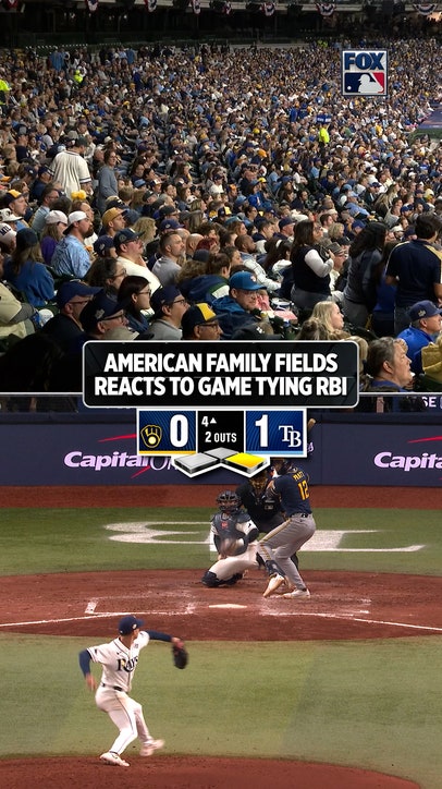 Brewers fans in Milwaukee are hyped after Cooper Pratt's game tying double
