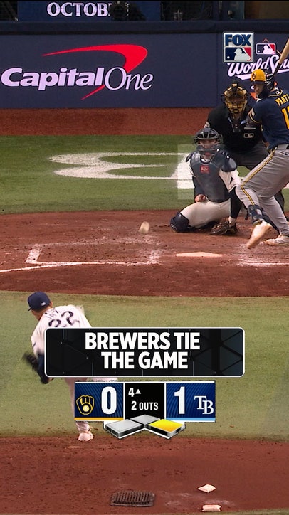 The Brewers battle back to even things up