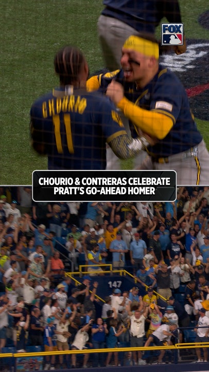 Jackson Chourio & William Contreras were jumping for joy