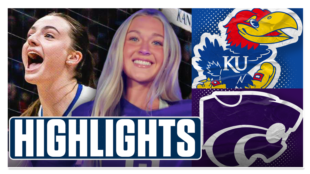 Kansas State vs No. 15 Kansas Highlights 🏐 Women's Volleyball on FOX