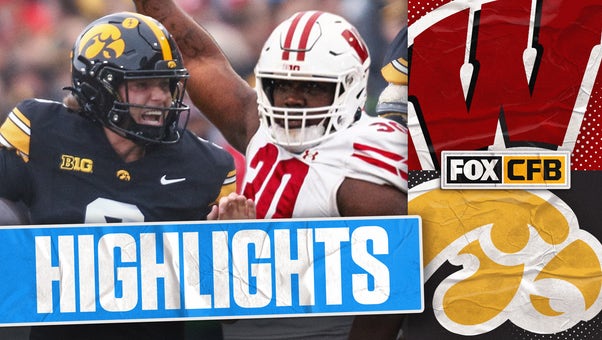No. 25 Wisconsin Badgers vs Iowa Hawkeyes Highlights | FOX College Football
